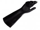 Rękawice ochronne z mankietem, neoprenowe, para, rozmiar 9, czarne, MAPA Technic 450